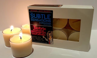 The Subtle Sensations Collection Tantric Natural Massage Oil Soy Candl...