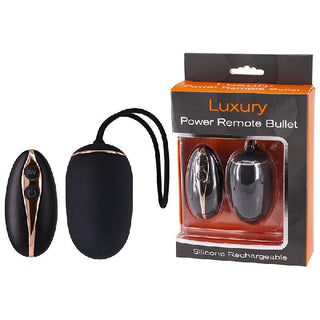 Luxury Power Remote Bullet Silicone Rechargeable