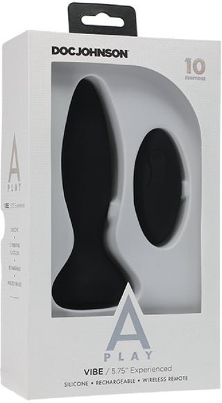 Vibe - Experienced - Rechargeable Silicone Anal Plug With Remote