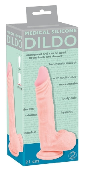 Medical Silicone 8.25" Dildo