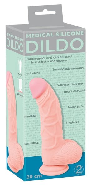 Medical Silicone 8" Dildo