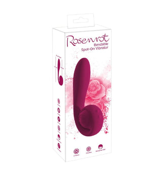 Rose Bendable Spot-on Vibrator