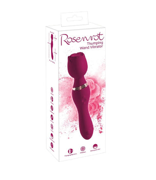 RoseThumping Wand Vibrator