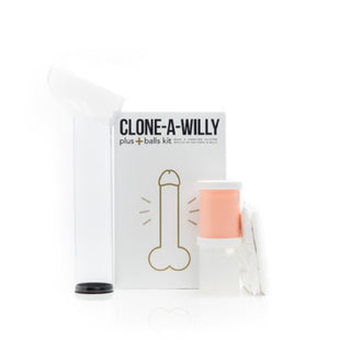 Clone-A-Willy Plus + Balls Kit Light Skin Tone