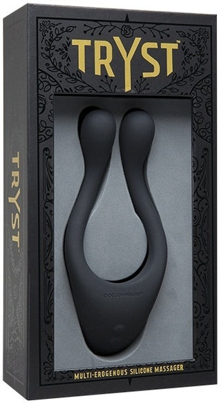 TRYST Multi Erogenous Zone Massager - Black