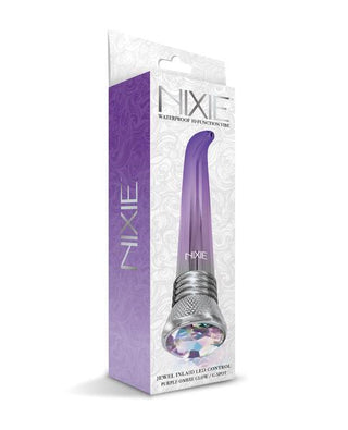 Nixie Jewel Ombre G-Spot Vibe Purple Glow