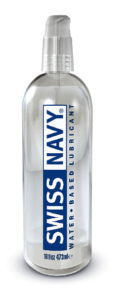 Swiss Navy Water Based Lubricant 16oz/473ml - hushh-au