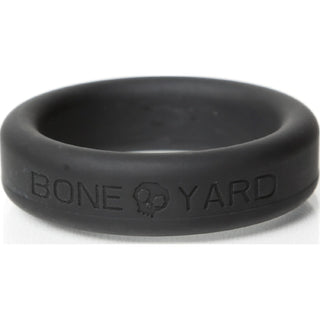 Boneyard Silicone Ring 35mm Black - hushh-au