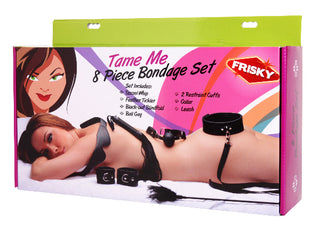 Tame Me 8 Pc Beginner Bondage Set - hushh-au