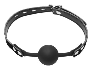 Premium Hush Locking Silicone Comfort Ball Gag - hushh-au