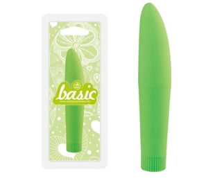 Basic 4.5" Vibrator Green