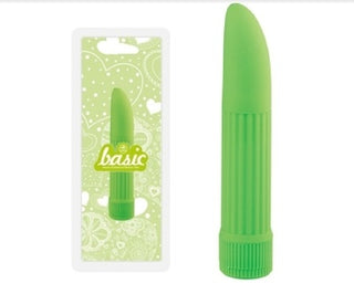 Basic 5" Vibrator Green