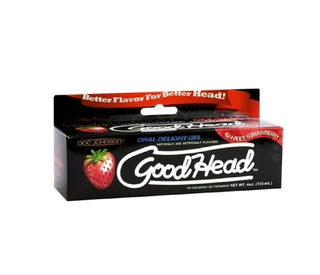 Good Head Gel Strawberry 4 oz.