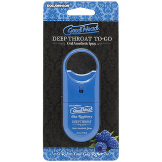 GoodHeadâ„¢ To-Go - Deep Throat Spray - Blue Raspberry