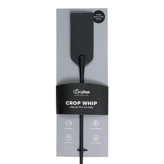 Rectangle Crop Whip Black