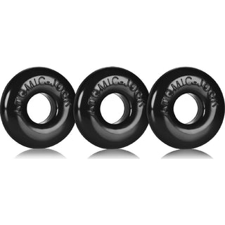 Ringer Cockring 3 Pc Black