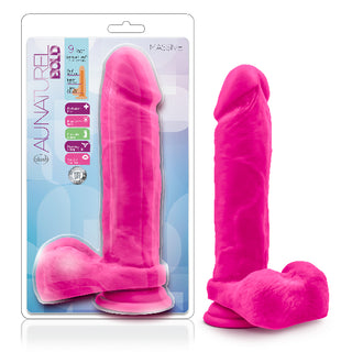 Au Naturel Bold Massive 9in Dildo Pink