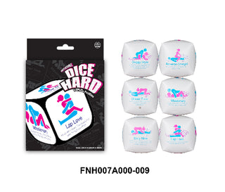 Dice Hard PVC Inflatable Dice White