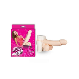 Jolly Booby PVC Inflatable Large Penis Flesh