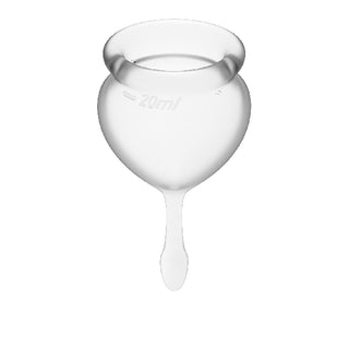 Feel Good Menstrual Cup Transparent 2pcs