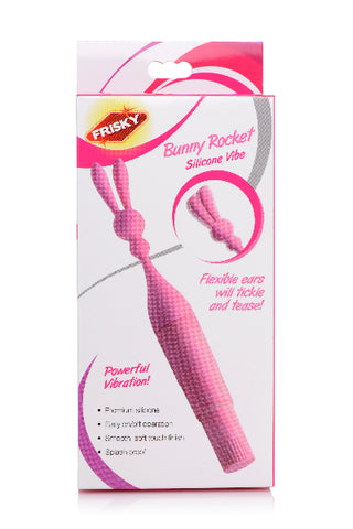 Bunny Rocket Silicone Vibrator