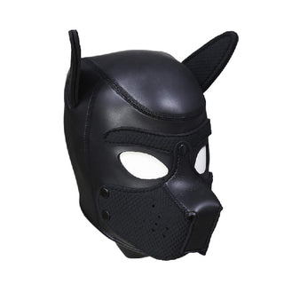 Puppy Play Mask Black