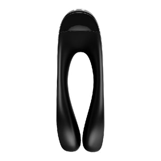 Satisfyer Candy Cane Finger Vibe Black