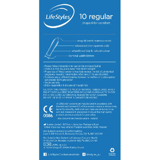 Lifestyles Regular Condoms 10