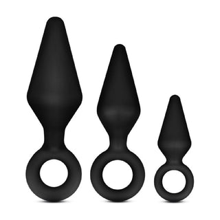 Anal Adventures Platinum Silicone Loop Plug Kit