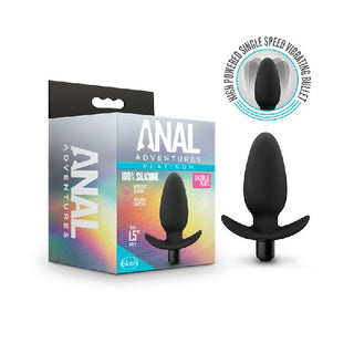 Anal Adventures Platinum Silicone Saddle Plug