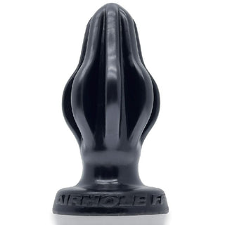 Airhole-1 Finned Buttplug Black