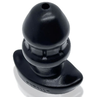 Drain O Flow Thru Buttplug Black