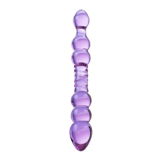 Sexus Glass Dildo Mauve 22.8cm