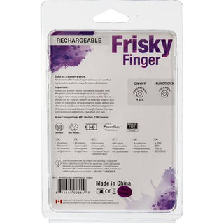 Frisky Finger Rechargeable Purple