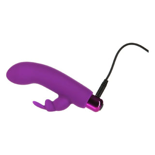 Alices Bunny Rechargeable Bullet w Rabbit Sleeve Purple