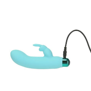 Alices Bunny Rechargeable Bullet w Rabbit Sleeve Teal