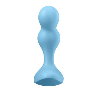 Satisfyer Deep Diver Vibrating Connect App Anal Plug Blue