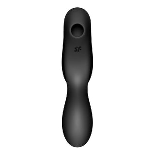 Satisfyer Curvy Trinity 2 Insertable Air Pulse Vibrator Black