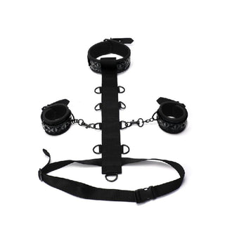 Whip Smart Diamond Body Restraint 3 Pc Set Black