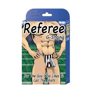 Referee Novelty G-String Black