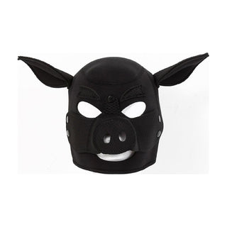 Neoprene Pig Mask Black