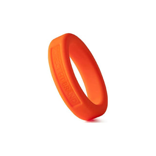 Classic Silicone Medium Stretch Penis Ring 36mm Orange