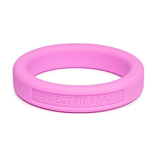 Classic Silicone Medium Stretch Penis Ring 44mm Pink