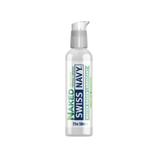 Swiss Navy Naked All Natural Water Based Lubricant 8oz/237ml