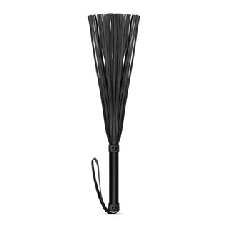 Faux Leather Flogger Black