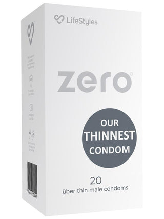 LifeStyles Healthcare Zero Uber Thin 20s Condoms