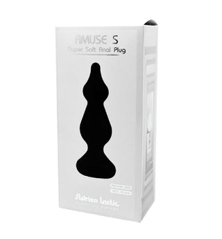 Adrien Lastic Amuse Black Silicone Plug - S