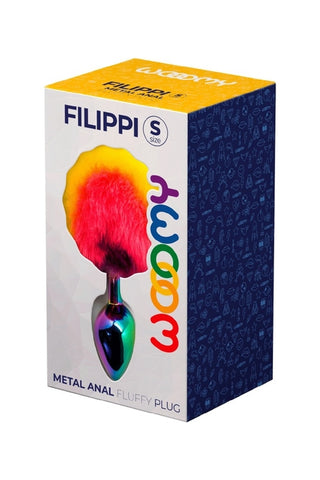 Wooomy Filippi Fluffy Rainbow Metal Plug S