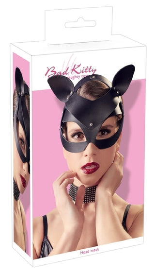 Bad Kitty Cat Mask with Rhinestones