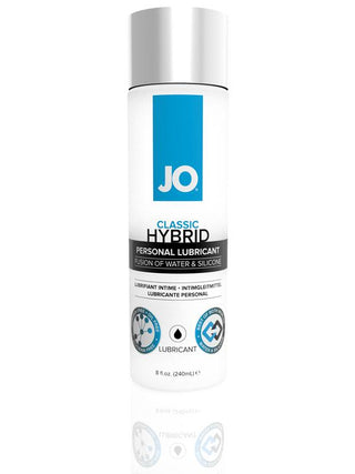 JO Classic Hybrid Lubricant - Water Silicone Fusion Original 8 floz/240ml